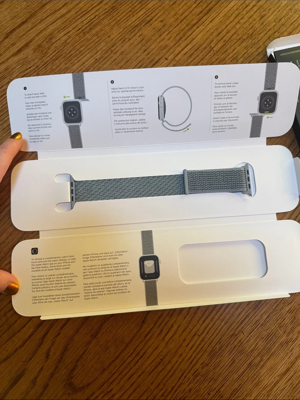 Apple Nike Sport Loop - Obsidian Mist NWT